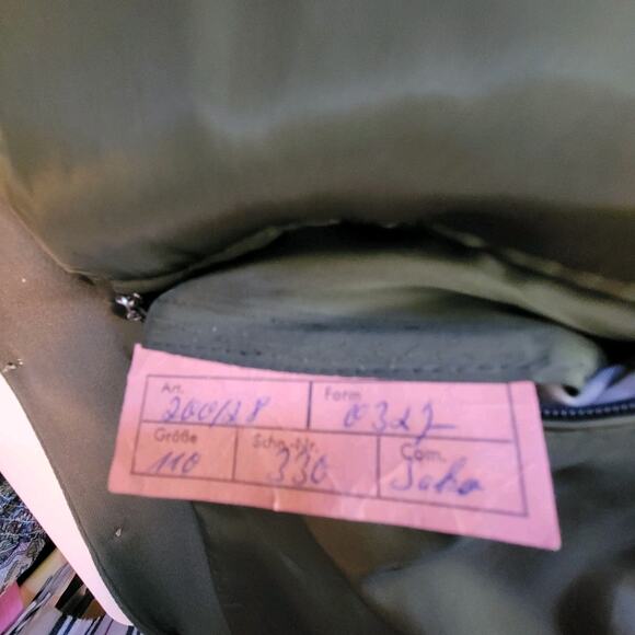 Vtg Kastell 100% Wool Green LS Button Up Trachten Jacket Men's 42 - Picture 16 of 16